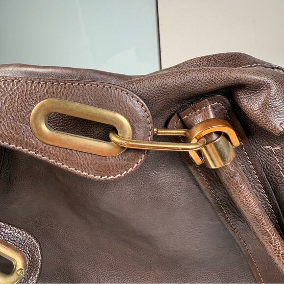 Chloé Paraty Brown Leather Tote - Picture 7 of 16
